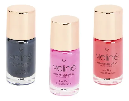 Combo Meliné Larga Duración Hipoalergenico X3 Colores