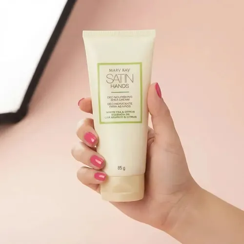 Crema Hidratante Para Manos Satin Hands Mary Kay Té Blanco Y Cítricos
