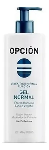 Gel Normal Opción Efecto Húmedo Fijación Natural X 660gr