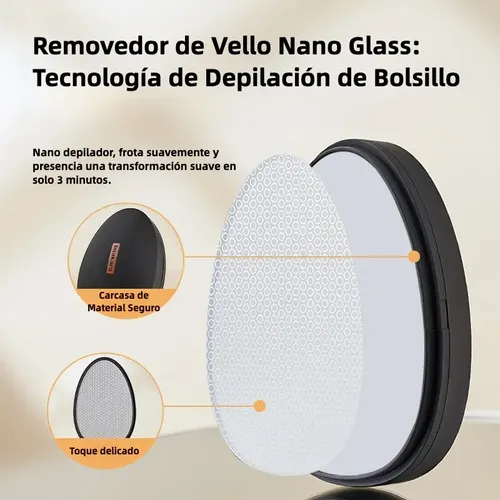 Depilador Físico Indoloro 2en1 Exfoliante Corporal Unisex