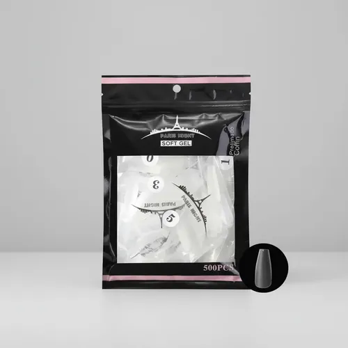 Tips X100 Para Soft Gel – Press On – Marca Paris Night