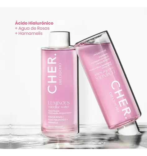 Agua Micelar Cher Luminous 200 Ml