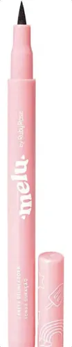 Delineador de ojos Melu Ruby Rose, impermeable y duradero, color negro con efecto mate