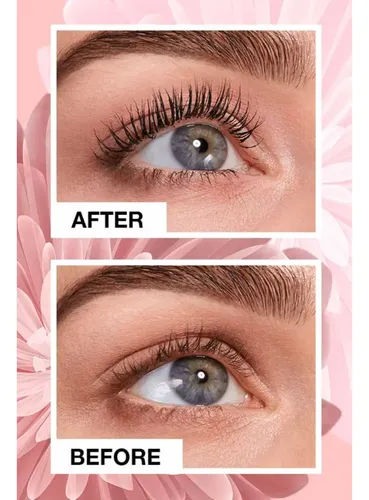 Máscara de pestañas Maybelline, impermeable, con efecto de abanico completo, color Eau Color 257, muy negra