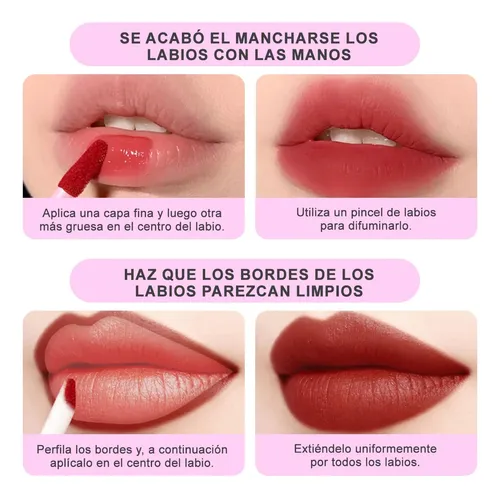 100 Pinceles Para Labios + 100 Pinceles Para Pestañas