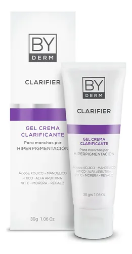 By Derm Clarifier Gel Crema Despigmentante Piel Con Manchas