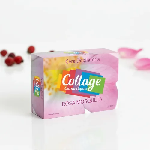 Cera Depilatoria Profesional Rosa Mosqueta Collage X 900 Gr