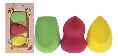 Pack Trío De Batidoras De Maquillaje Mcobeauty Fruity Beauty