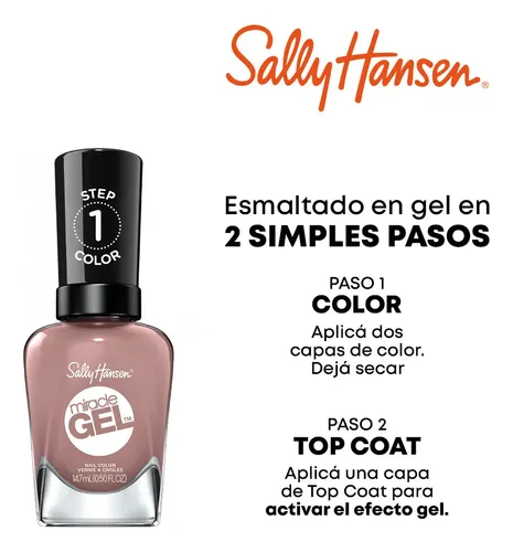 Esmalte De Uñas Miracle Gel Sally Hansen