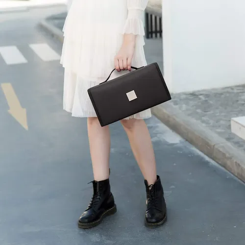 Bolsa De Maquillaje Royalfair Roll Up Travel Toiletry Negra