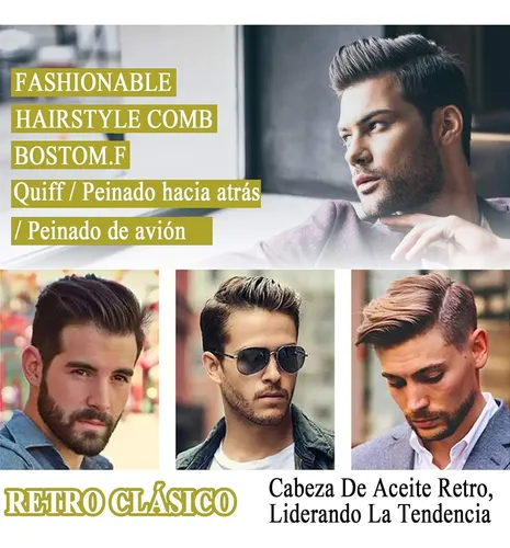 Set X 5 Peines Profesionales, Peinado, Textura