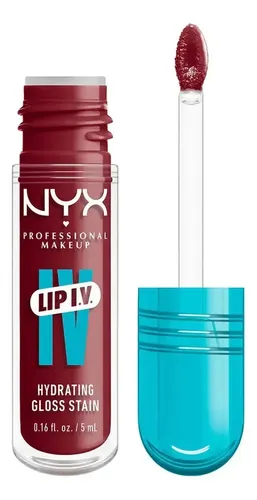 Labial Nyx Professional Makeup Lip Iv Brillante Color Blush Rush
