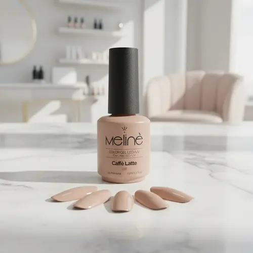 Esmalte de uñas color semipermanente Meliné ESMALTE SEMIPERMANENTE Nude de 15mL de 1 unidades color Chocolate Candy 937