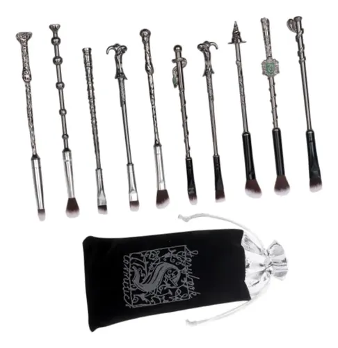 Kit De 10 Brochas De Maquillaje, Brochas De Maquillaje