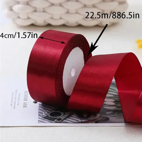 20 Rollos De Liston Decorativa De 4 Cm De Ancho, Largo 45 Op