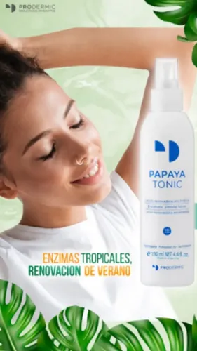 Peeling Enzimático Prodermic Papaya Tonic X 130 Ml
