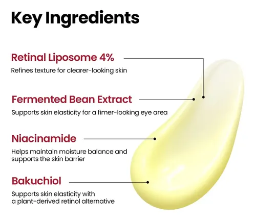 Crema Retiniana Para Ojos, Reduce Las Ojeras, Aprieta, 30 Ml Todo Tipo De Piel Día/noche