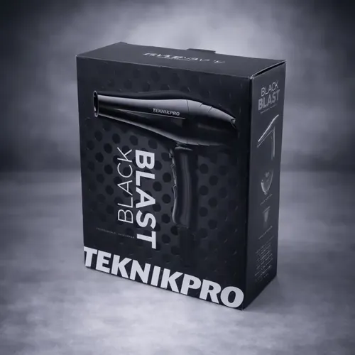 Secador De Pelo Profesional Black Blast Teknikpro