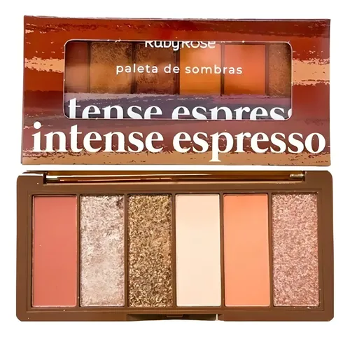 Paleta De Sombras Ruby Rose Intense Espresso