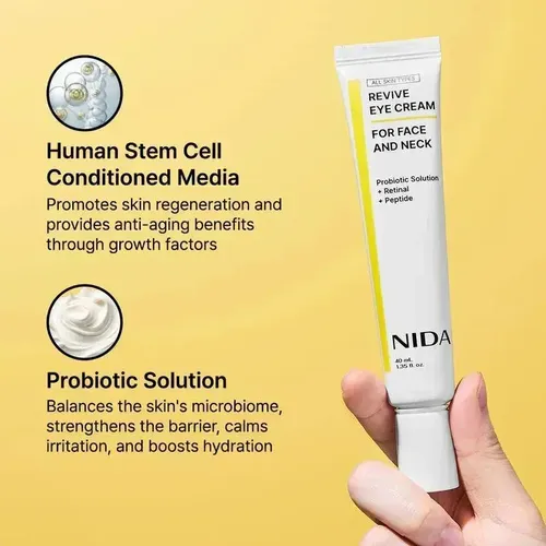 Crema Contorno De Ojos Y Rostro Nida Antiarrugas Ojeras