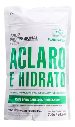 Issue Polvo Decolorante Nature Pelo Procesado 700gr Local