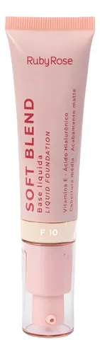 Base De Maquillaje Liquida Matte Soft Blend Ruby Rose