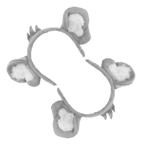 2pcs Diadema De Oreja De Koala Para Cabello Accesorios De Co