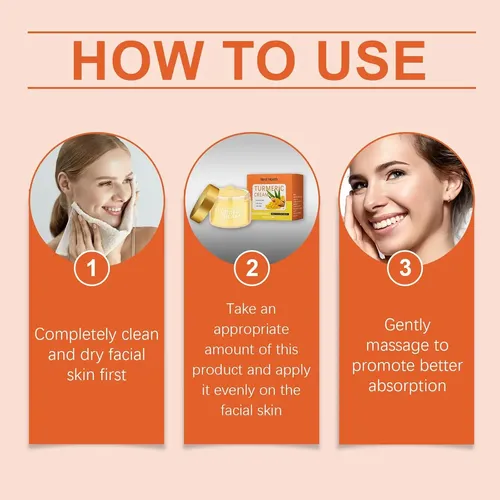 Crema Facial Hidratante Iluminadora Con Cúrcuma