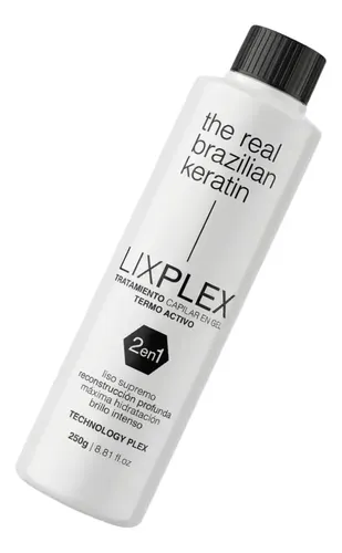 Alisado Lix Plex 2 En 1 Real Brazilian X 250g