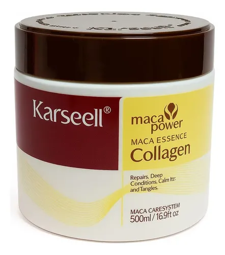 Crema Karseell Colágeno Para Restaurar El Pelo