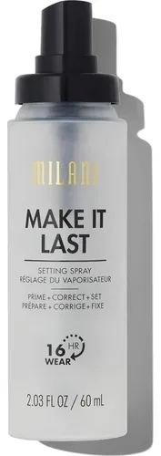 Spray Fijador Y Base 2 En 1 Milani, Larga Duración