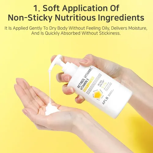 #aplb Retinol Vitamina C Vitamina E Loción Corporal Retinol Vita/