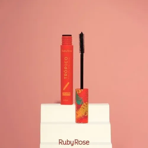 Mascara De Pestañas Volumen Y Alargamiento Trópico Ruby Rose
