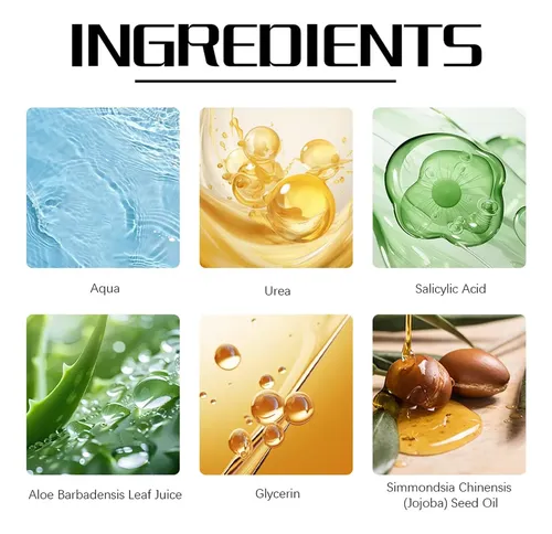 Crema Hidratante Para Pies Con 60% De Urea Y 2% De Ácido Sal