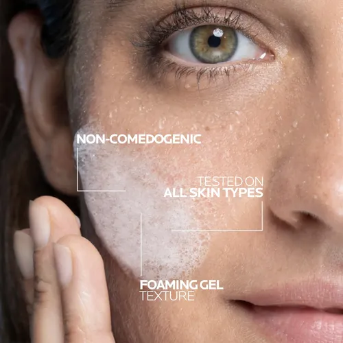 Limpiador Facial Con Vitamina C La Roche-posay, 200 Ml Todo Tipo De Piel Día/noche