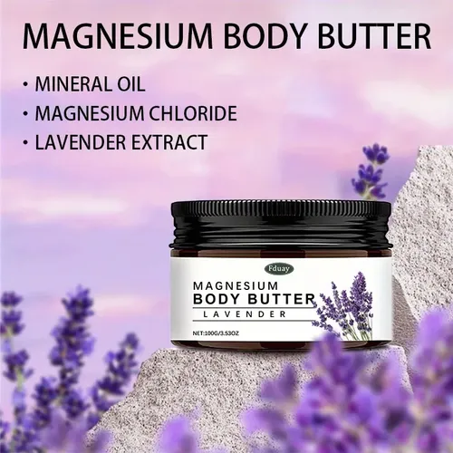 Manteca Corporal Marnys Magsium Con Magnesio, Crema Hidratan