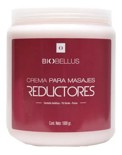 Crema Para Masajes Reductores Musculares Biobellus X 1 Kilo