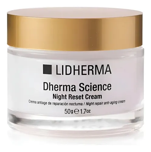 Dherma Science Night Reset Crema Lidherma Pieles Estresadas Tipo de piel Todo tipo