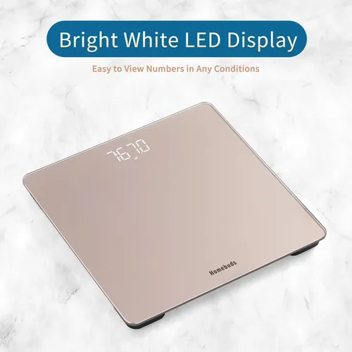 Báscula Digital De Baño Homebuds De Alta Precisión 182 Kg