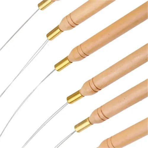 I A 12x Micro Anillo De Extensión De Pelo Gancho Herramienta