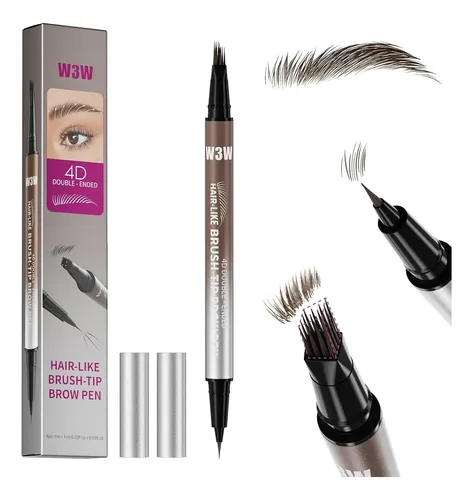 Lápiz Para Cejas W3w 4d Marrón Medio