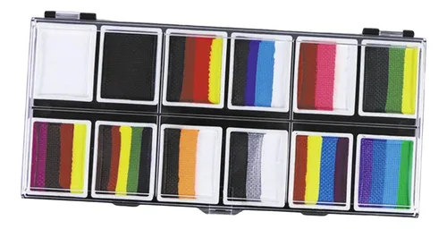 Paleta De Maquillaje De Pintura, 12 Colores, Estilo A
