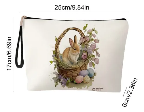 Bolsa De Maquillaje Organizers Easter Bunny Easter Bunny Equ