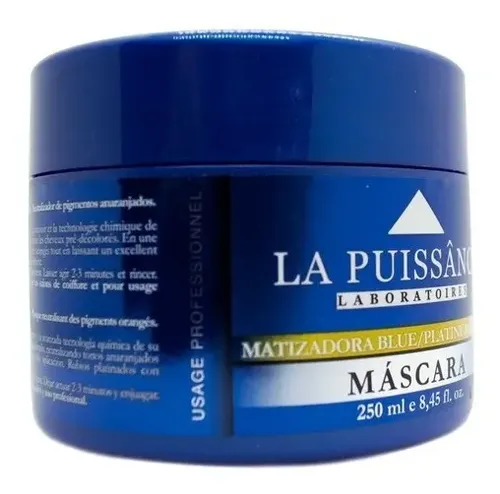 Shampoo + Mascara Matizador Blue La Puissânce