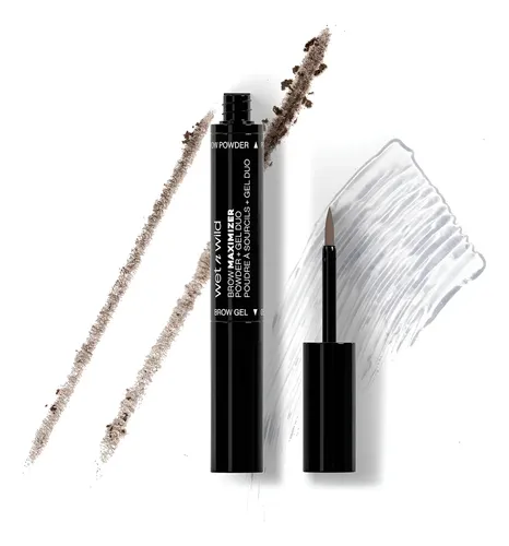 Duo Polvo Y Gel Para Cejas Wet N Wild Marrón Ceniza 3.13g