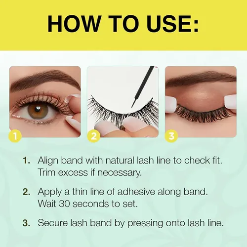 Pestañas Postizas Ardell Active Lash Speedy 4 Pares