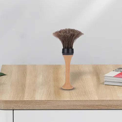 Neck Duster Brush Stand Up Base Peluquería Peluquería