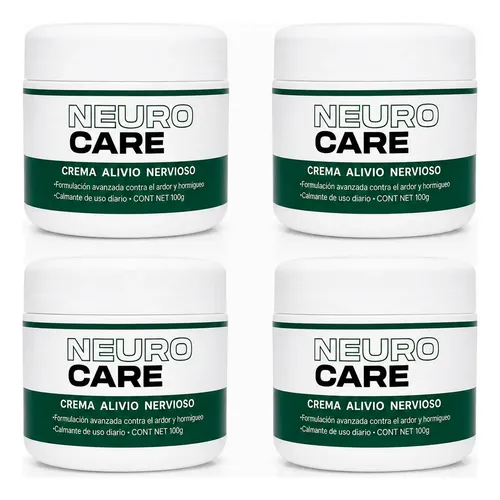 Pack X4 Crema Alivio Nervioso Neurocare