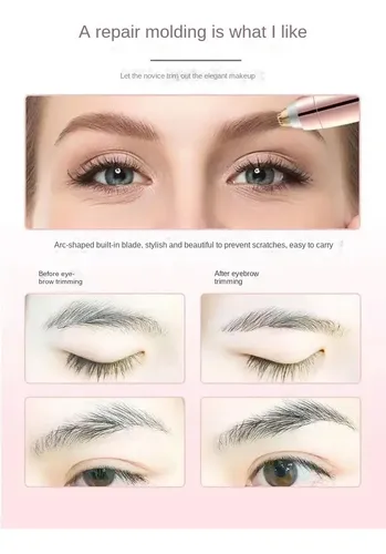 .depiladora Eléctrica Para Vello Y Cejas Con Carga+