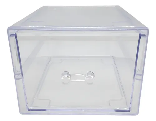 Organizador Acrílico 1 Cajon Transparente Maquillaje Joya